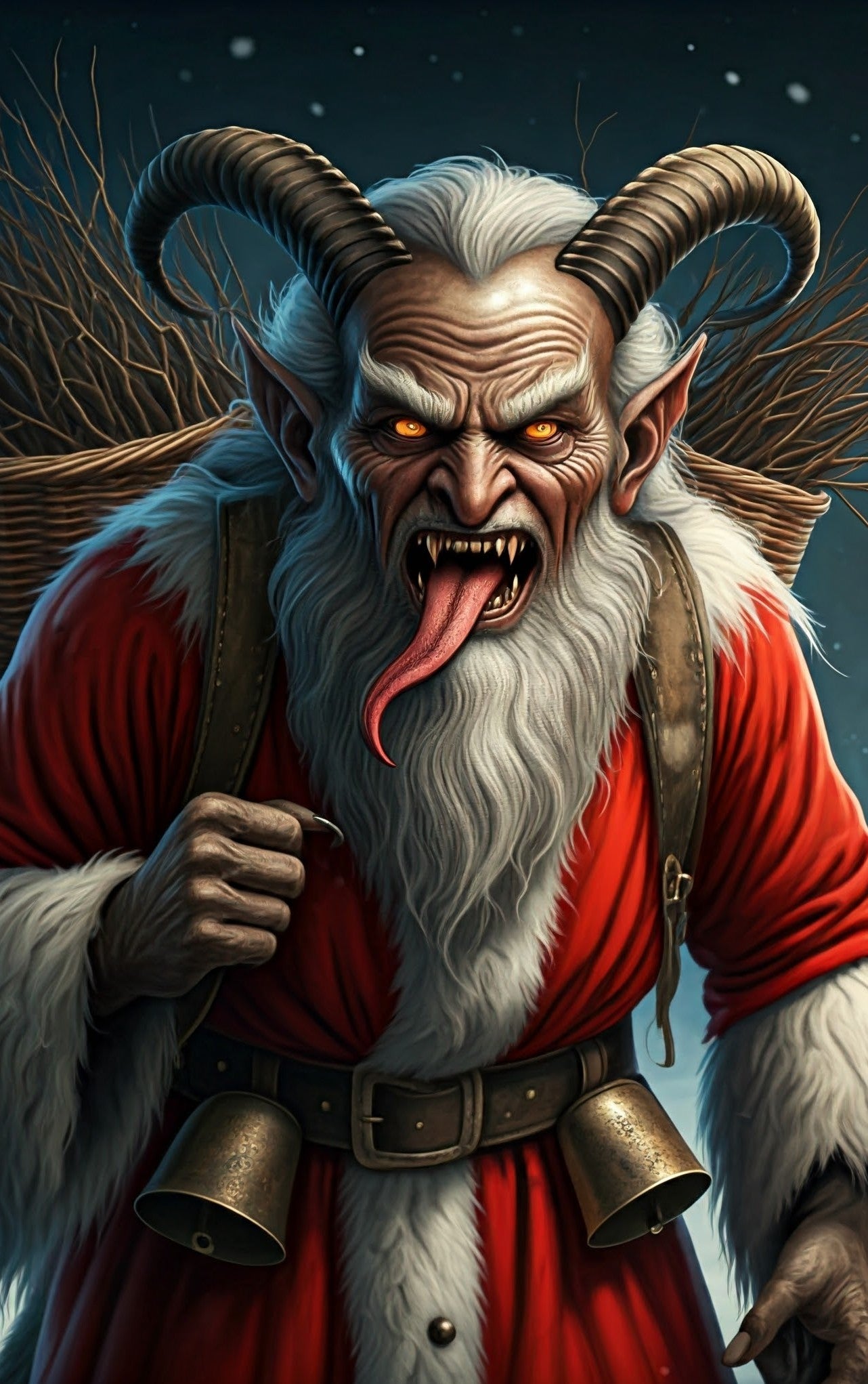 Krampus Greetings Cards A (Pack of 5)